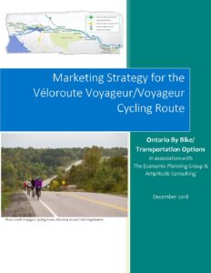 Voyageur Cycling Route Marketing Strategy